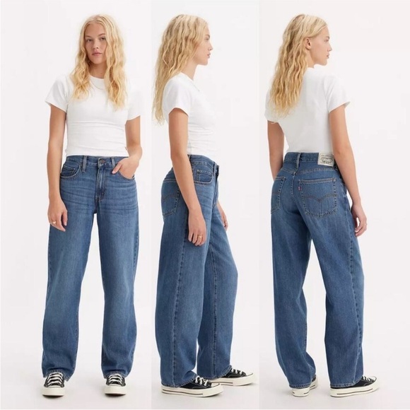 Levi’s Baggy Dad Jeans Size 31 - Picture 1 of 6
